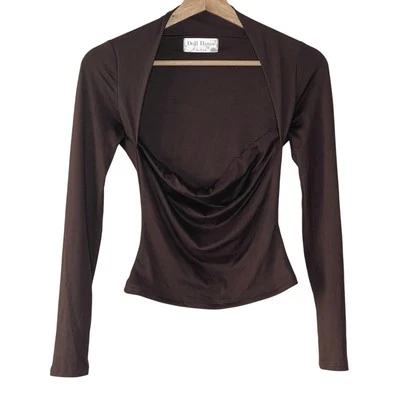 CASA DE MUÑECAS LOS ANGELES MANGA LARGA CROP TOP TALLA S Foto 1 de 4