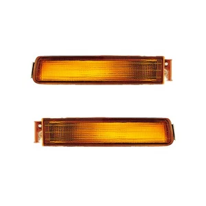 Parking Corner Signal Lights Pair Set for 95-97 Lexus LS400 Left & Right - Picture 1 of 1