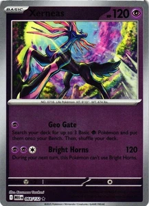 Xerneas Reverse Holo 064/132 ME01: Mega Evolution NM - Picture 1 of 2