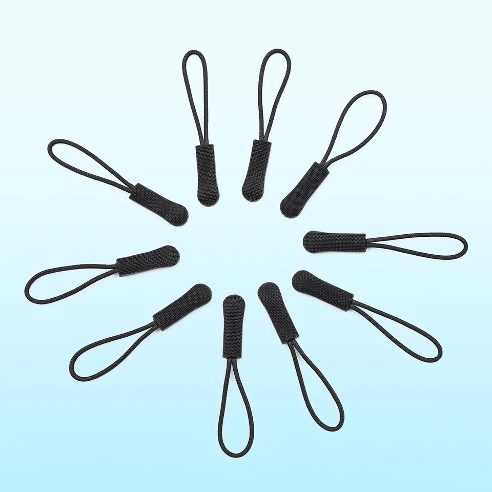 Premium Quality Zipper Pulls Zip pulls  Zip Tags  Zip Pulls Cord for Bags Jacket - Image 1 of 4