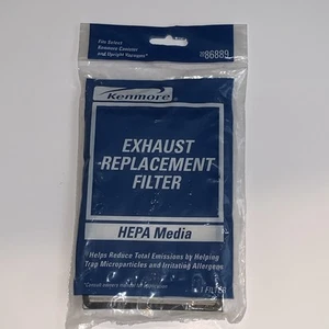 Kenmore Vacuum Exhaust Replacement Filter 2086889 HEPA Media - Picture 1 of 5