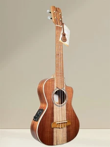 APC TC CW Tenor Ukulele – massiv Akazie, Cutaway, mit Tonabnehmer & Stimmgerät - Picture 1 of 8