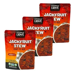 Kitchen and Love, Organic Jackfruit Hearty Stew, Fully Cooked, Plant Based Me... - Picture 1 of 9