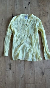 Tommy Hilfiger Women Shirt Long Sleeve Button Tunic Top Size Small - Picture 1 of 5