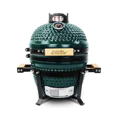 Ceramic Charcoal BBQ Kamado Griller - Portable Tabletop The Cadet Series Smoker - Image 1 of 4
