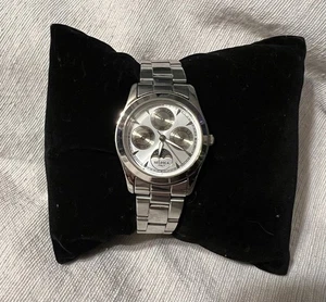 SELDICA Chronograph 160 Uhr, neue Batterie, läuft, Mondphase - Bild 1 von 6