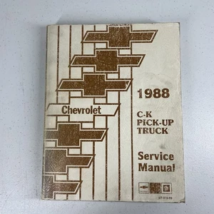 1988 Chevrolet C-K Pickup Truck Service Manual & Service Manual - Bild 1 von 8