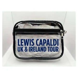 Lewis Capaldi Tour Concert Bag Clear Stadium Approved PVC Concert Crossbody Bag - Picture 1 of 23