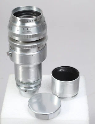 152MM F/4.5 CINE-KODAK TELEPHOTO FOR 16mm W HOOD, CAPS AND C MOUNT ADAPTER - Image 1 of 4