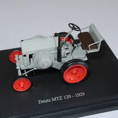 1/43 Die-Cast Model Tractor Grey 1929 Deutz MTZ 120 Hachette World Of Farming - Image 1 of 4