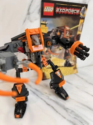 LEGO Exo-Force 8101 Claw Crusher Devastator Drone Battle Mech Robot - Image 1 of 3
