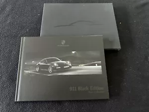 2012 2011 Porsche 911 Black Edition Brochure 997 Carrera Coupe Cabriolet Catalog - Picture 1 of 12