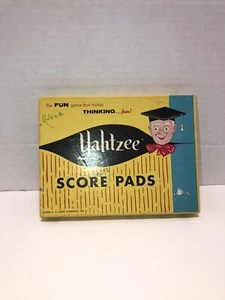 Vintage Box of Yahtzee Score Pads 1956 - Picture 1 of 11