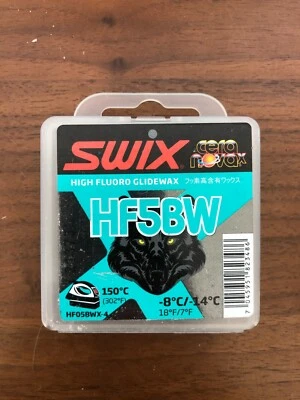SWIX HF5BW  Cross Country  Universal Wax Nordic Ski Wax Bundle Fluoro NEW - Image 1 of 3