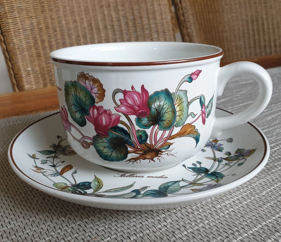 V&B BOTANICA   Frühstückstasse XXL, Jumbo-,  Herrentasse mit UT   VILLEROY&BOCH - Bild 1 von 4