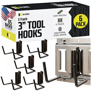 Colgador de herramientas DC Cargo E-Track, paquete de 3", 6 - Imagen 1 de 7