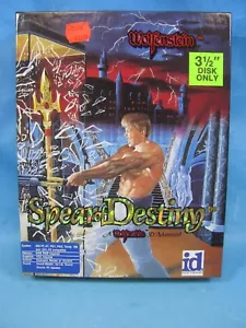 VINTAGE 1992 Wolfenstein 3D: Spear Of Destiny - Big Box Edition (PC 3.5 IBM) - Bild 1 von 6