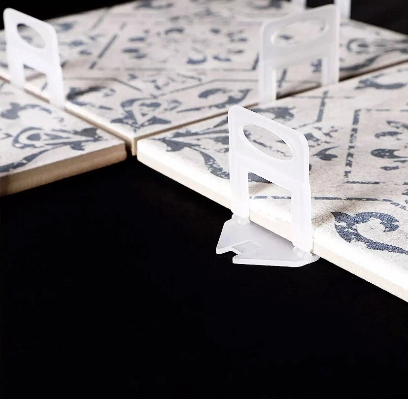Clips niveladores de azulejos y pisos material plástico de alta calidad blanco 100 piezas 1 mm Foto 1 de 1