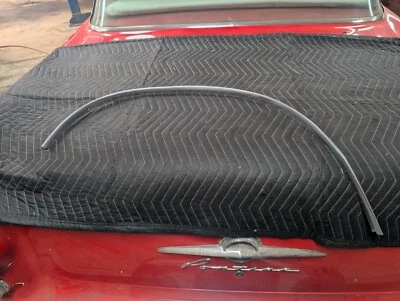 Buick Riviera 1970 rueda delantera izquierda moldura apertura moldura arco pozo moldura Foto 1 de 4