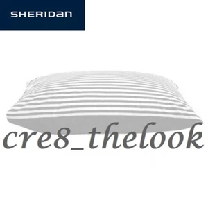 SHERIDAN POP TAKU STANDARD PILLOWCASES IN SLATE - BRAND NEW - - Foto 1 di 2