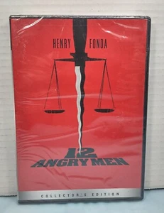 😡 NEW 12 Angry Men Movie DVD Disc Henry Fonda Collector's Edition - Picture 1 of 4