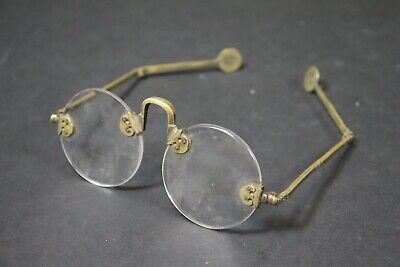 Chinesische Brille Bronze Glas Mao Zeit China (DV454) • 49.50€
