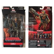 CABLE + SASQUATCH Part Hasbro Marvel Legends 2018 DEADPOOL 6" Inch Action FIGURE
