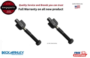 (2) Beck Arnley 101-6725 Tie Rod Ends Front Right & Left Side  274353 for Volvo - Picture 1 of 5