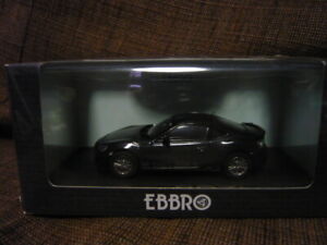 Ebbro 1/43 Subaru Brz Dark Gray Minicar