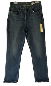 LEE Women Seattle Siz 10 Long Regular Fit High Rise Straight Leg Denim Jeans NWT - Picture 1 of 4