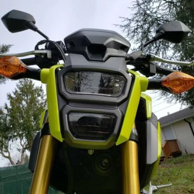 Espejos retrovisores laterales 10 mm para motocicleta Honda Grom 125 2014 2015 2018 2019 EE. UU. Foto 1 de 4