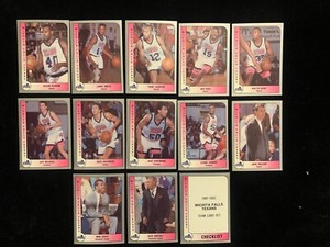1991-92 ProCards CBA WICHITA FALLS TEXANS singles - choose from list