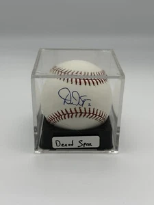 DENARD SPAN SIGNED AUTOGRAPHED OML BASEBALL! Twins, Nationals, Giants - Picture 1 of 4