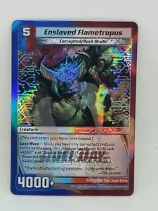 Kaijudo X1 Enslaved Flametropus Duel Day Promo - Bild 1 von 1