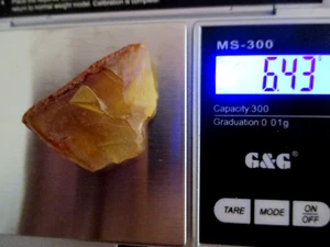 #2 Natur Bernstein Stück best butterscotch AA Baltikum 6,4 g - Bild 1 von 5