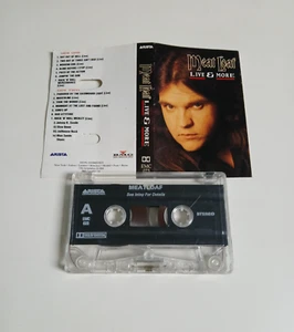 MEAT LOAF LIVE & MORE CASSETTE TAPE ARISTA 1994 - Picture 1 of 1