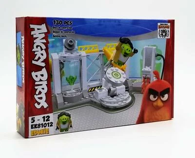 Edukie Angry Birds EK81012 Pig Garry's Lab 130 Pcs Building Blocks Set Ages 5-12 - Image 1 of 4