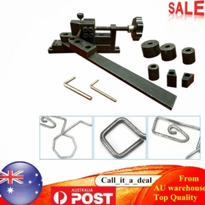Manual Steel Metal Bender DIY Bar Tube Pipe Bender Machine Bending Steel Plate - Picture 1 of 9