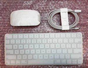 Apple Magic Mouse And Keyboard With Touch ID M Series iMac For All M Series Macs - Picture 1 of 1