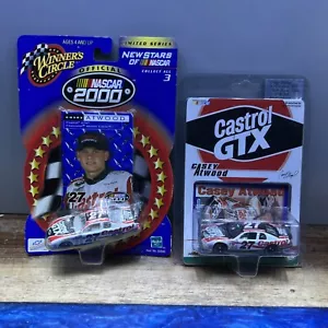 2X Casey Atwood Car #27 NASCAR 2000 Winners Circle Action Castrol GTX New - Picture 1 of 5