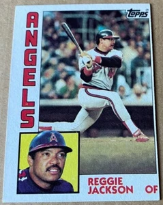 REGGIE JACKSON HOF 1984 TOPPS CARD  #100 NM-MT Condition - Picture 1 of 2