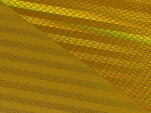 3M™ Reflexfolie gelb 3930 RA2/C A4 reflektierende Folie selbstklebend - Bild 1 von 1