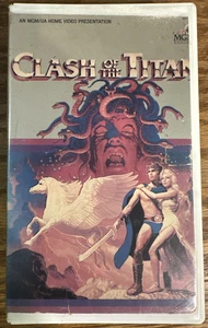 Clash Of The Titans 1981 VHS Original MGM Big Box Used - Former Rental Plastic - Picture 1 of 3