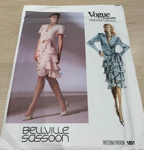 Vogue Pattern 1891 - Designer Original - Dress - Size 14 - Picture 1 of 3