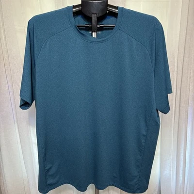 Camisa REI Coop XL Azul Teal Exterior Transpirable Senderismo Camping Informal Elastizada Hombres Foto 1 de 4