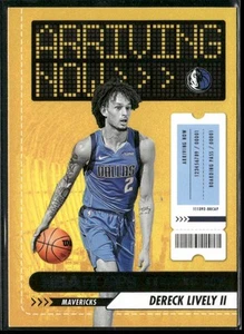 2023-24 NBAHoops Dereck Lively II #19 RC Arriving Now Dallas Mavericks - Picture 1 of 2