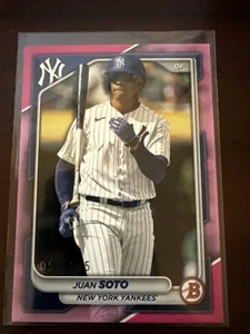 2024 Bowman - Pink Border #78 Juan Soto /175 - Picture 1 of 4
