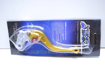 Palanca de embrague ajustable corta de 6 posiciones Yana Shiki TXLG-A15, 65-2251 Honda dorado Foto 1 de 3