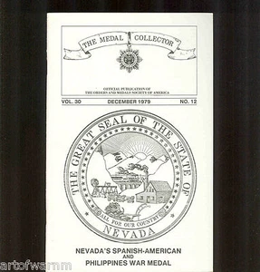 MEDAL COLLECTOR Vol 30 # 12 1979 ( OMSA Journal ) - Picture 1 of 1