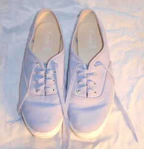 Zapatillas planas Keds Periwinkle azules Dream Foam talla 7,5 cordones azules ligeramente desgastados - Imagen 1 de 12